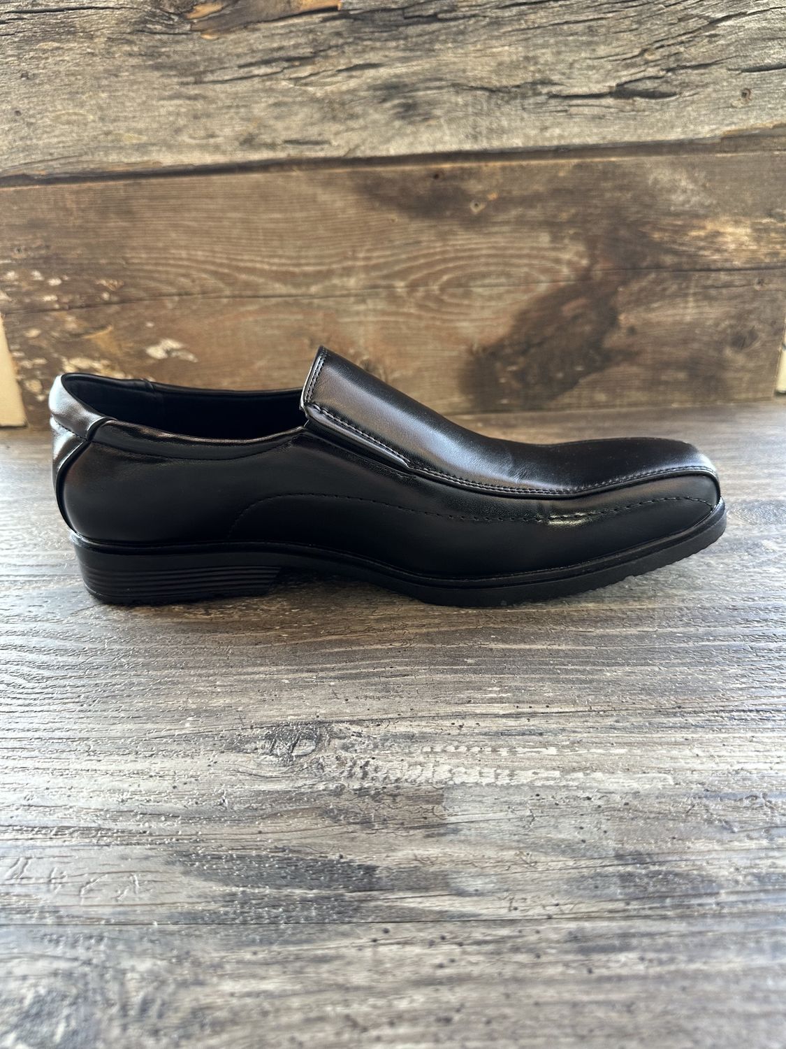 A&amp;S Slip On Dress Shoe AS1Y3288, Color: BLK, Size: 7/40