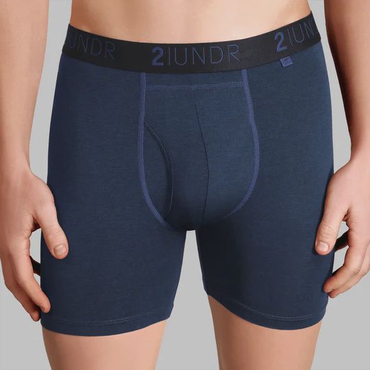 2UNDR Swing Shift Heathered Solid, Color: Sapphire/476, Size: SM
