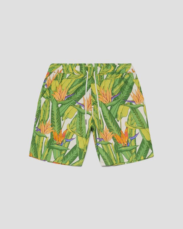 Poplin Printed Shorts MSHOR-01