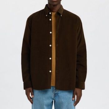 Selected Cord LS Shirt 16098418