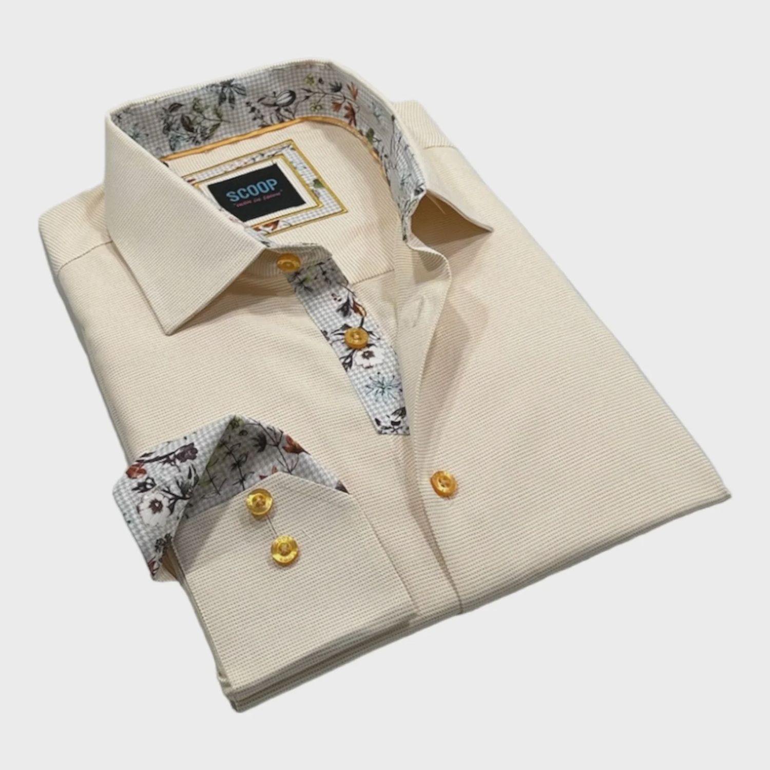 Scoop L/S Woven Shirt Miette