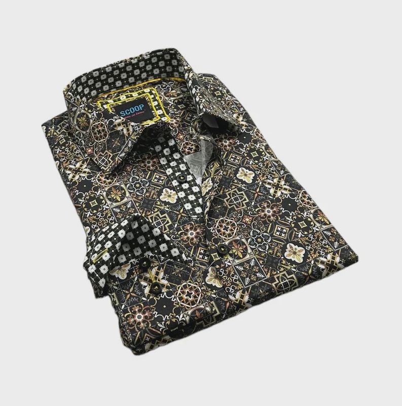 Scoop L/S Woven Shirt BARKER