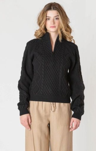 Room34 Half Zip Sweater 2627024 DG