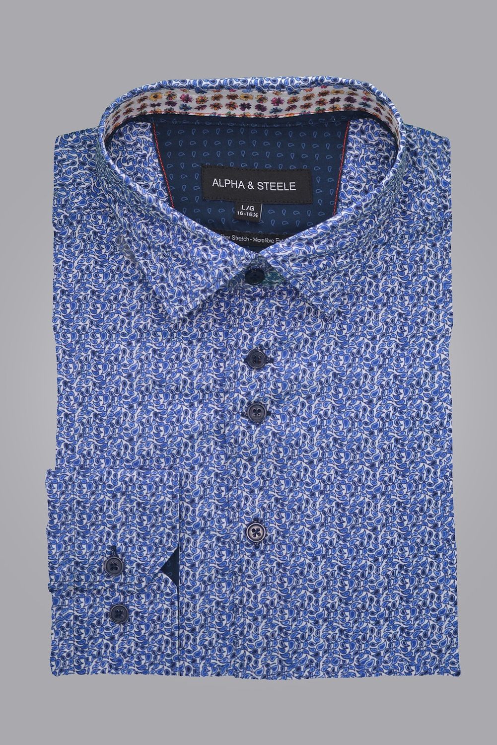 A&amp;S Micofiber Printed Shirt AS1H3370