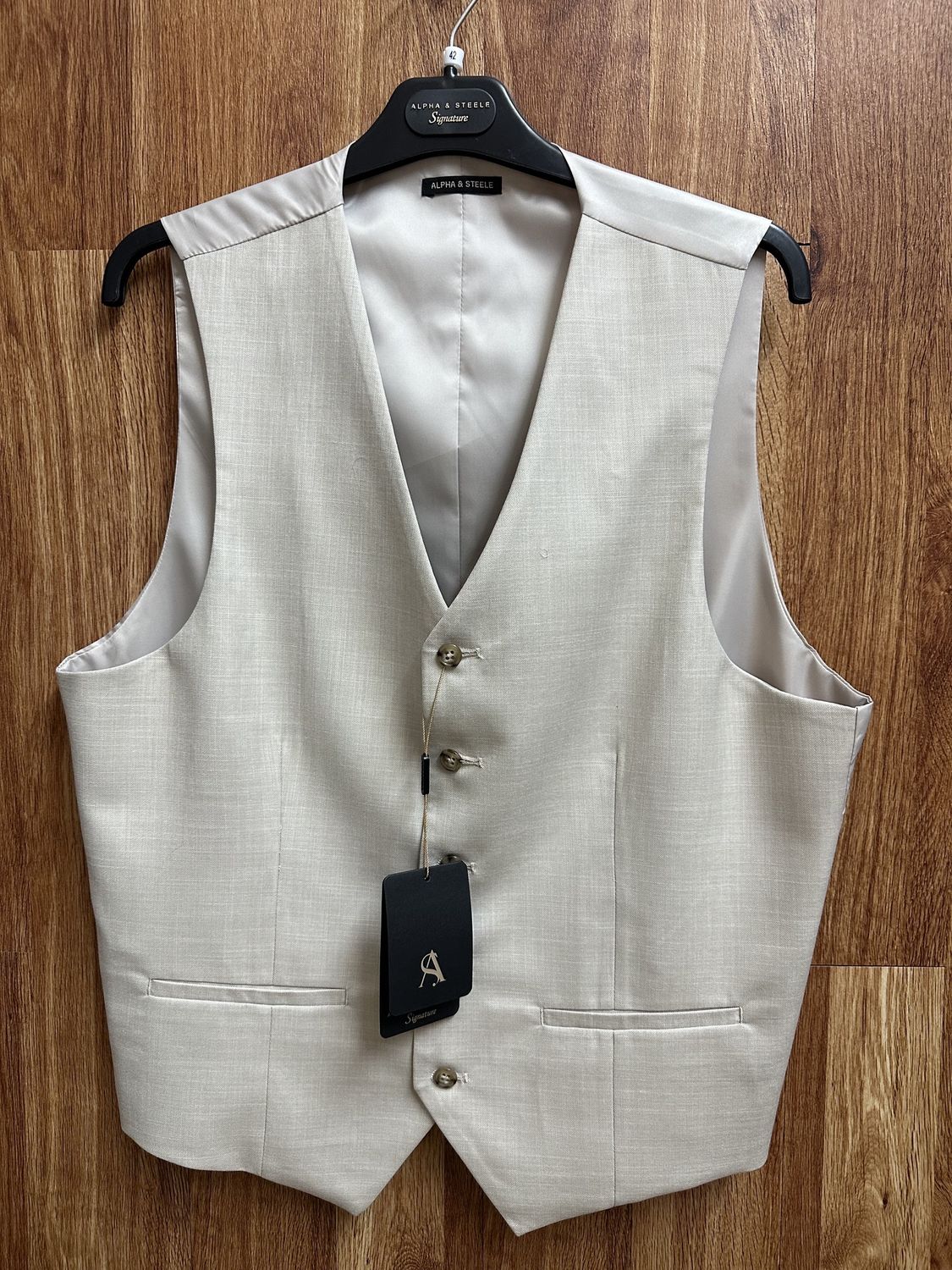 A&amp;S-Linen Vest