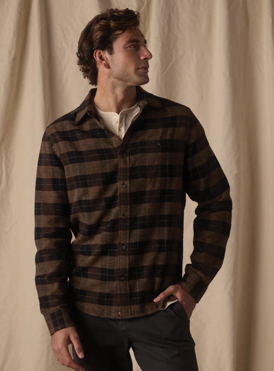 Normal Brand Hudson Brushed Flannel F1WHUDSN