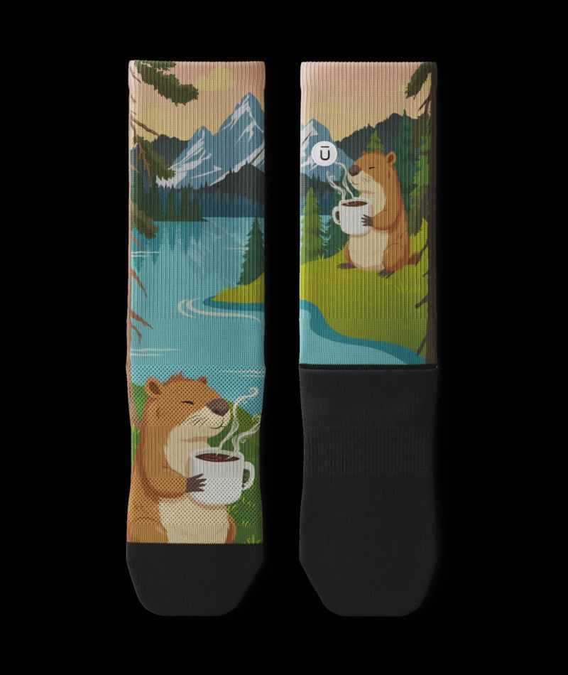 Outway Beaver Buzz Crew Sock