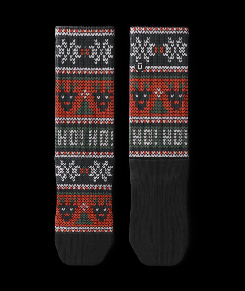 Outway Snowflake Crew Sock