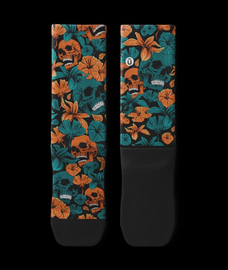 Outway Summer Skeletor Crew Sock