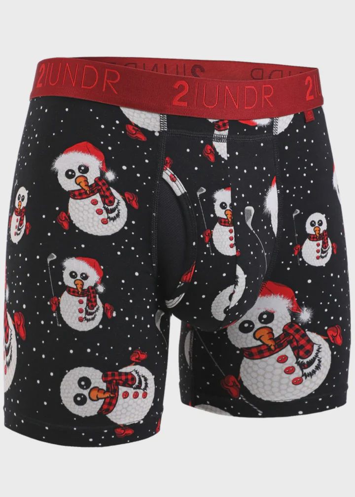 2UNDR Swing Shift 6&quot; Xmas, Color: BlackFrost/509, Size: SM