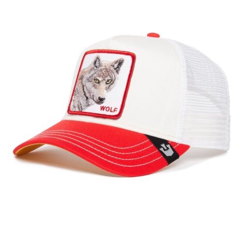 GB 101-2003 Wolf Fan, Colour: white, Season: fall/winter 2024, Size: O/S