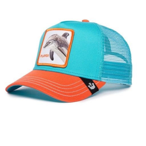 GB 101-1991 Dolphin Fan, Colour: turquoise, Season: fall/winter 2024, Size: O/S