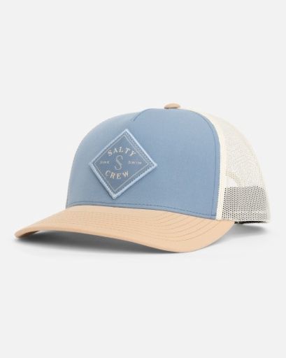 Salty Crew SEALINE RETRO TRUCKER, Colour: PILOT BLUE BONE BROWN