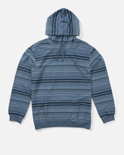 Salty Crew  Crewser Fleece Hoody 20335382, Colour: CHANNEL BLUE, Size: M