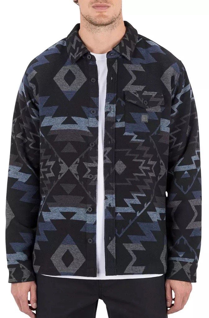 Hurley Sants Cruz Jacquaed LS HHO25MMVS04860