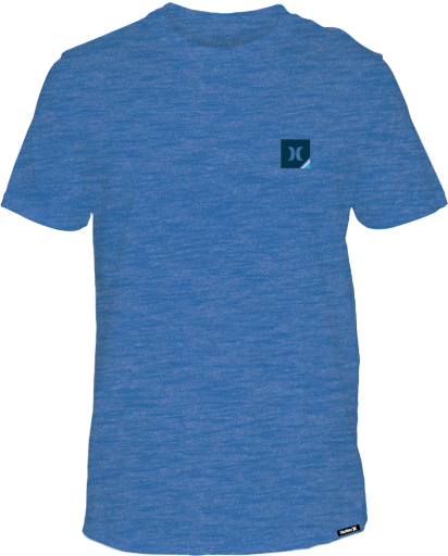 Hurley Corner Tee HSP26MMTS09549, Colour: SEASHORE HTR, Size: S