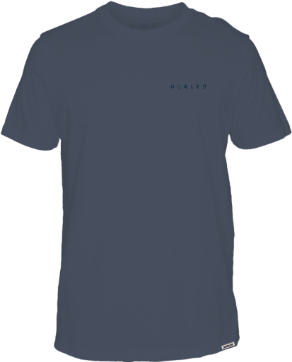 Hurley Cycles Of The Earth Tee HSP26MMTS08554, Colour: MONSOON, Size: S