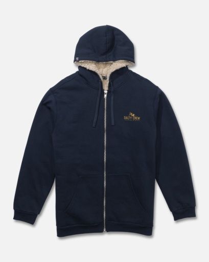 COASTAL SHERPA FLEECE, Colour: MIDNIGHT NAVY, Size: M