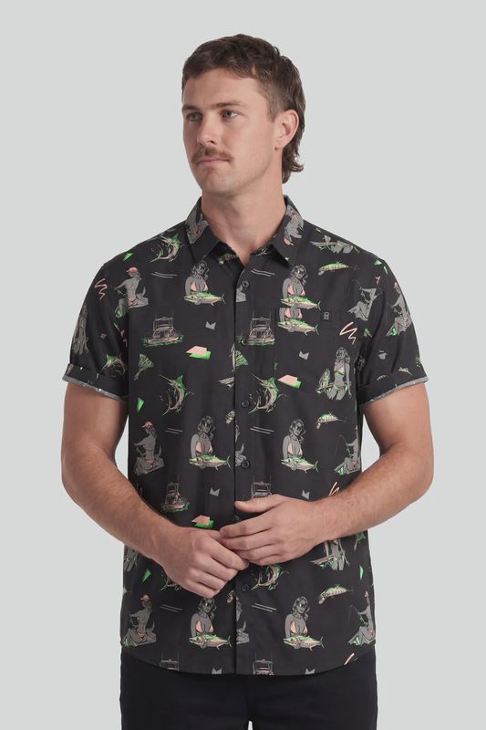 TeamLTD Catch Of The Day Button Up S265001B