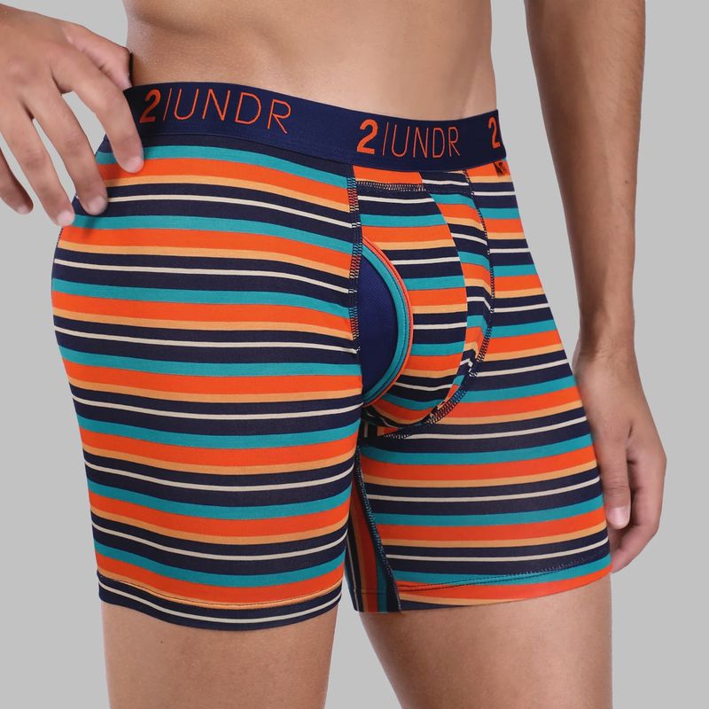 2UNDR Swing Shift " Boxer Brief Stripes 2U01BB