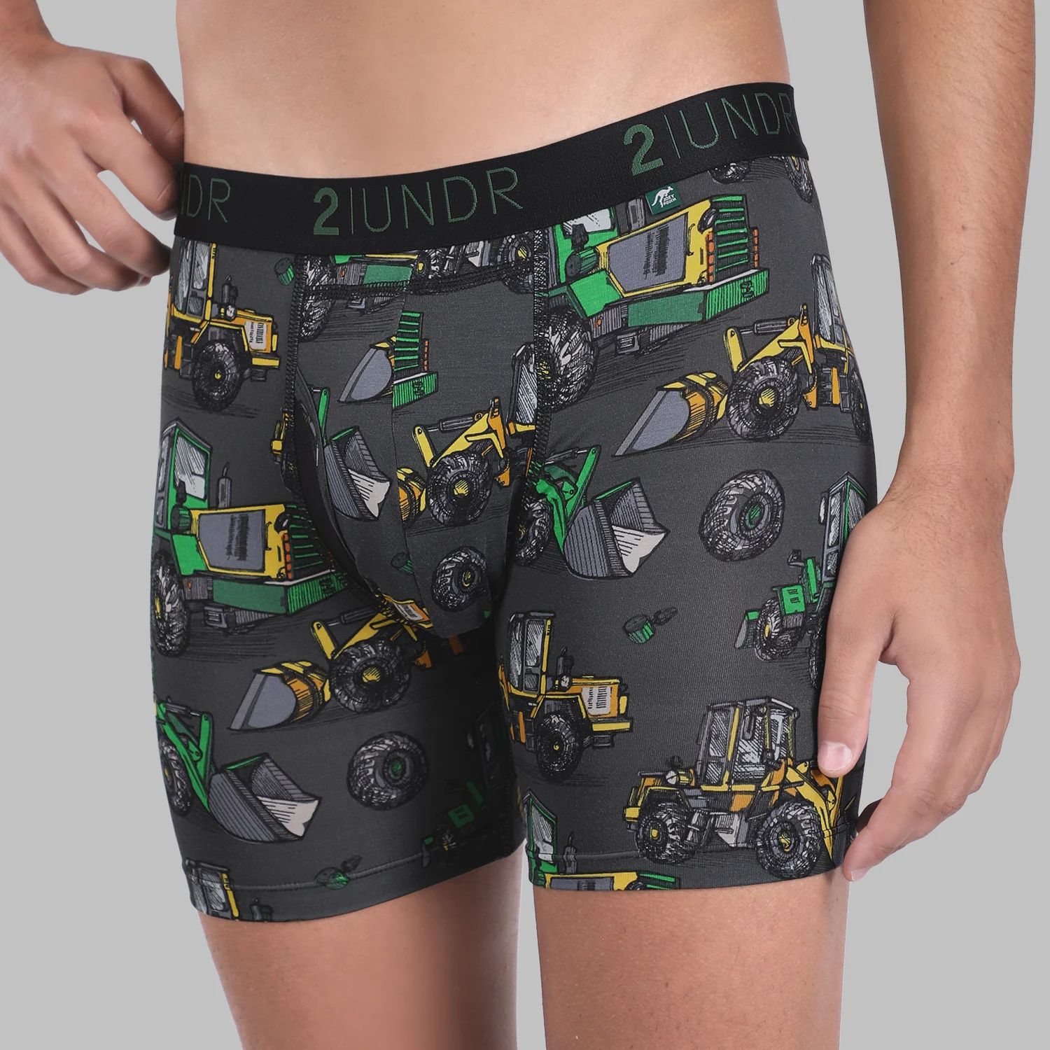 2UNDR New Swing Shift 6" Prints 2U01BB, Color: 539/Dirt Digger, Size: SM
