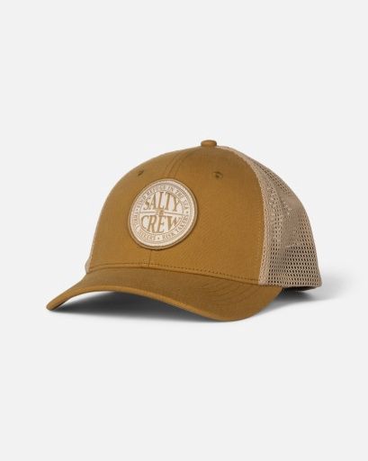 Salty Crew GLOBAL TRUCKER, Colour: BONE BROWN