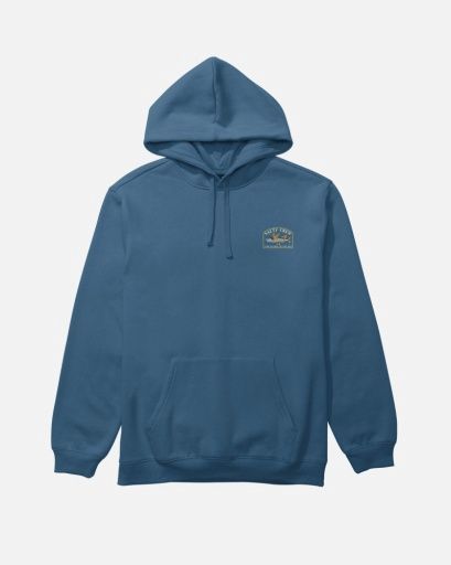 Salty Crew CRAFTED PIGMENT FLEECE, Colour: CAST BLUE, Size: S