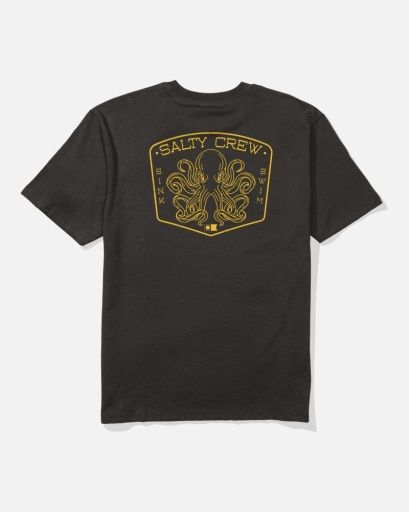 Salty Crew TAKO CLUB CLASSIC TEE, Colour: BLACK, Size: M