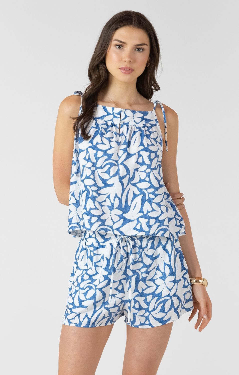 Dex Tie Shoulder Tank 2723507 D