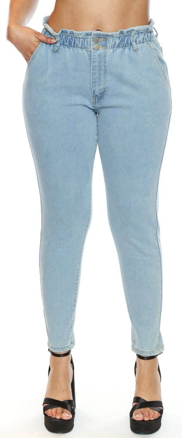 Papa Paperbag Denim Pant T6157
