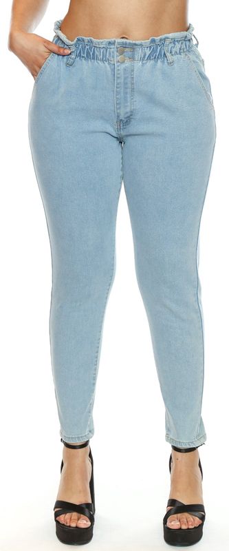 Papa Paperbag Denim Pant T6157