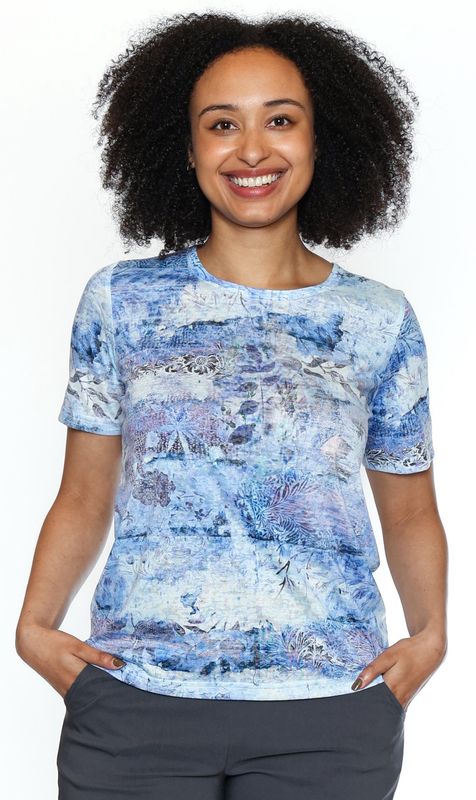 Papa T-Shirt with Lace Detail T5961