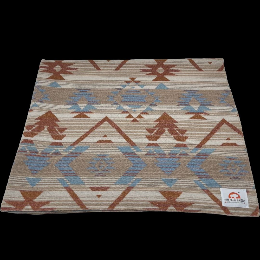 Buffalo Cross Throw Aurora Mist WV-667-25-21