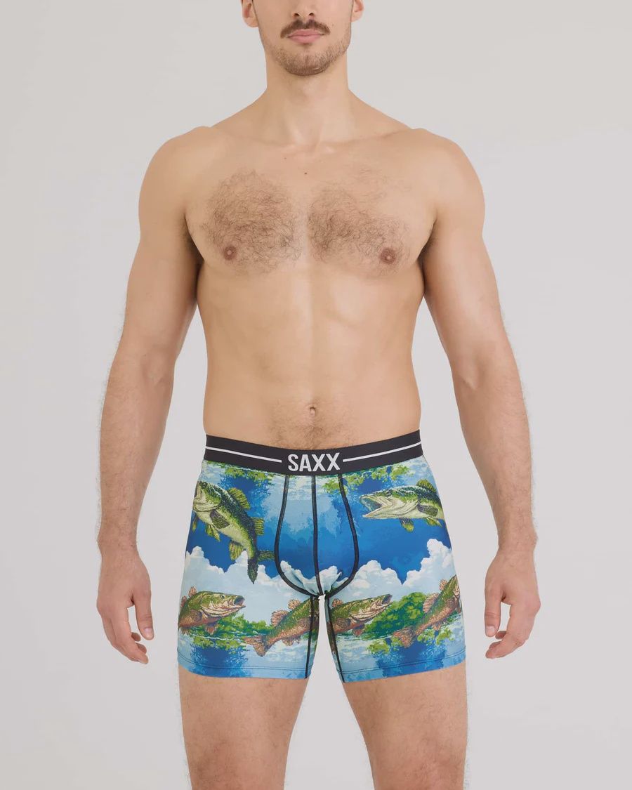 Saxx Volt Breatherable Mesh BB SXBB85, Print: Bitmap Big Mouth, Size: SM
