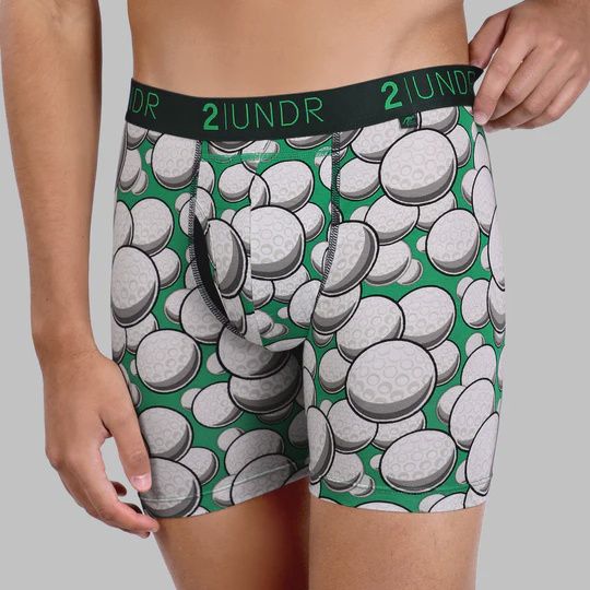 2UNDR Golf Prints 2U01BB, Print: 523/TooBallsy, Size: SM