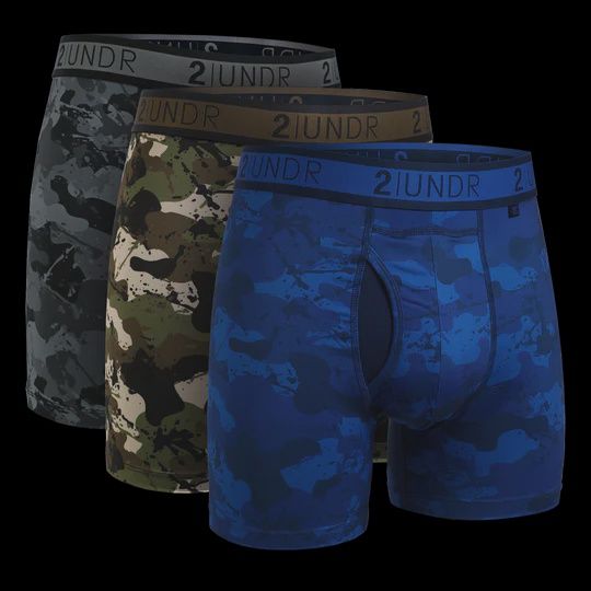2UNDR 3pack Boxer Breif 2U013B, Size: SM, Style: 515/Print