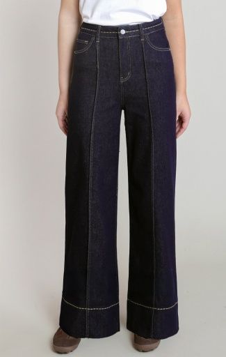 Dex Stiching Detail Denim Pant 2825251 D