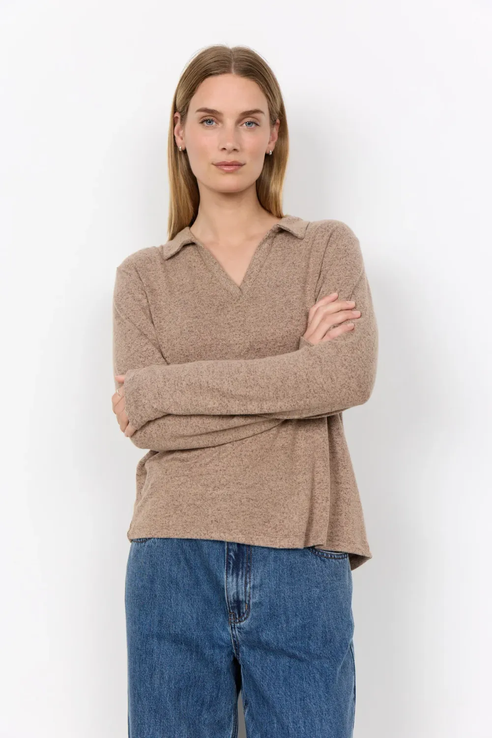 Soya Biara L/S Polo 5F27829