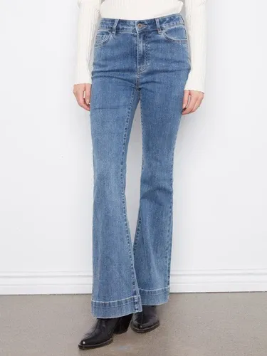 CB Flare Leg Stretch Denim Pants C5823