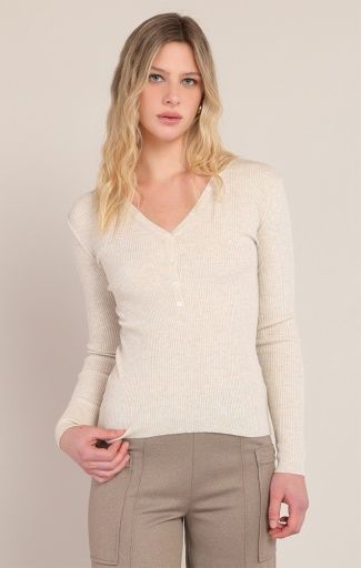 Room34 Ribbed Sweater Top 2827025 DG