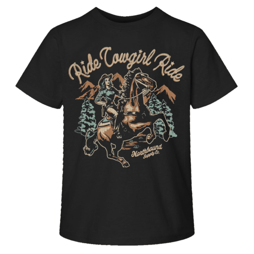 Northbound RIDE COWGIRL RIDE T-SHIRT