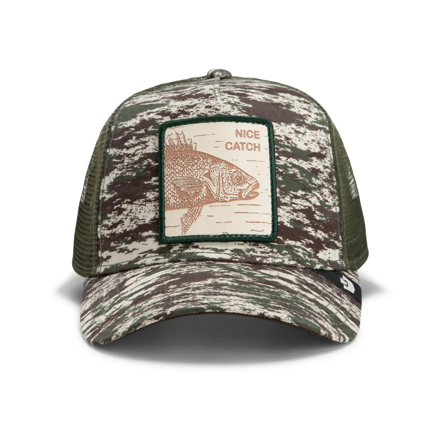 GB 101-3673 Camo Engraved Bass