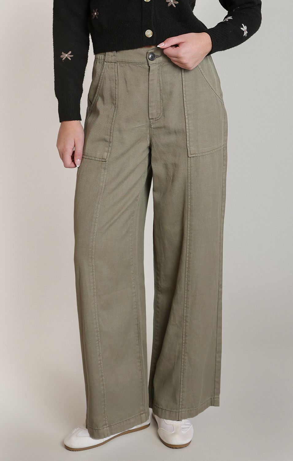 Dex Twill Wide Leg Pant 2822713 D