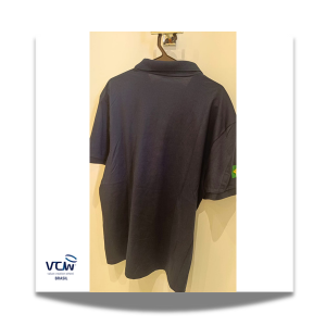 Camiseta Polo VCW Azul Marinho