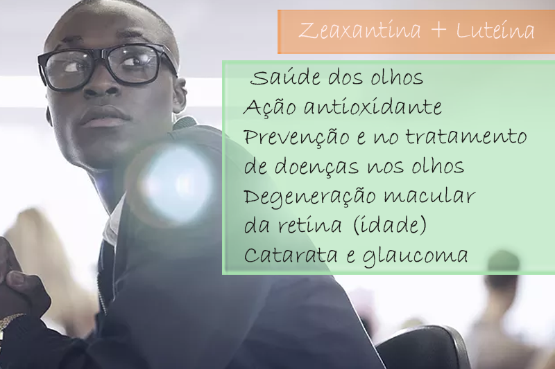 Zeaxantina 3mg; Luteína 10mg/ - Cápsula (Antioxidantes para a saúde dos olhos) Zeaxantina 3mg; Luteína 10mg/ - Cápsula (Antioxidantes para a saúde dos olhos)