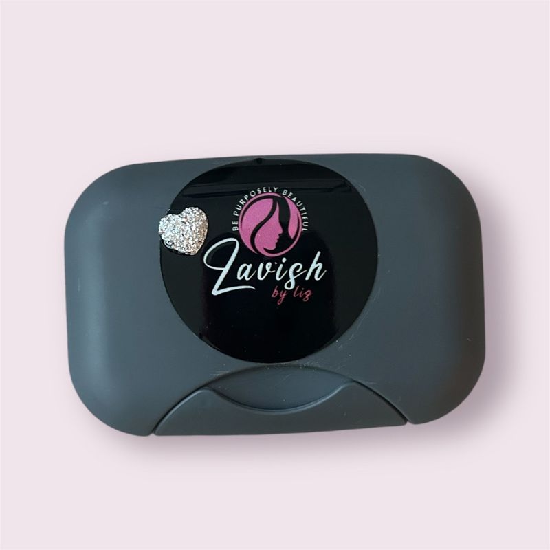 Dark Grey Soap Holder