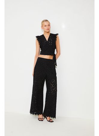 Jane Eyelet Pants