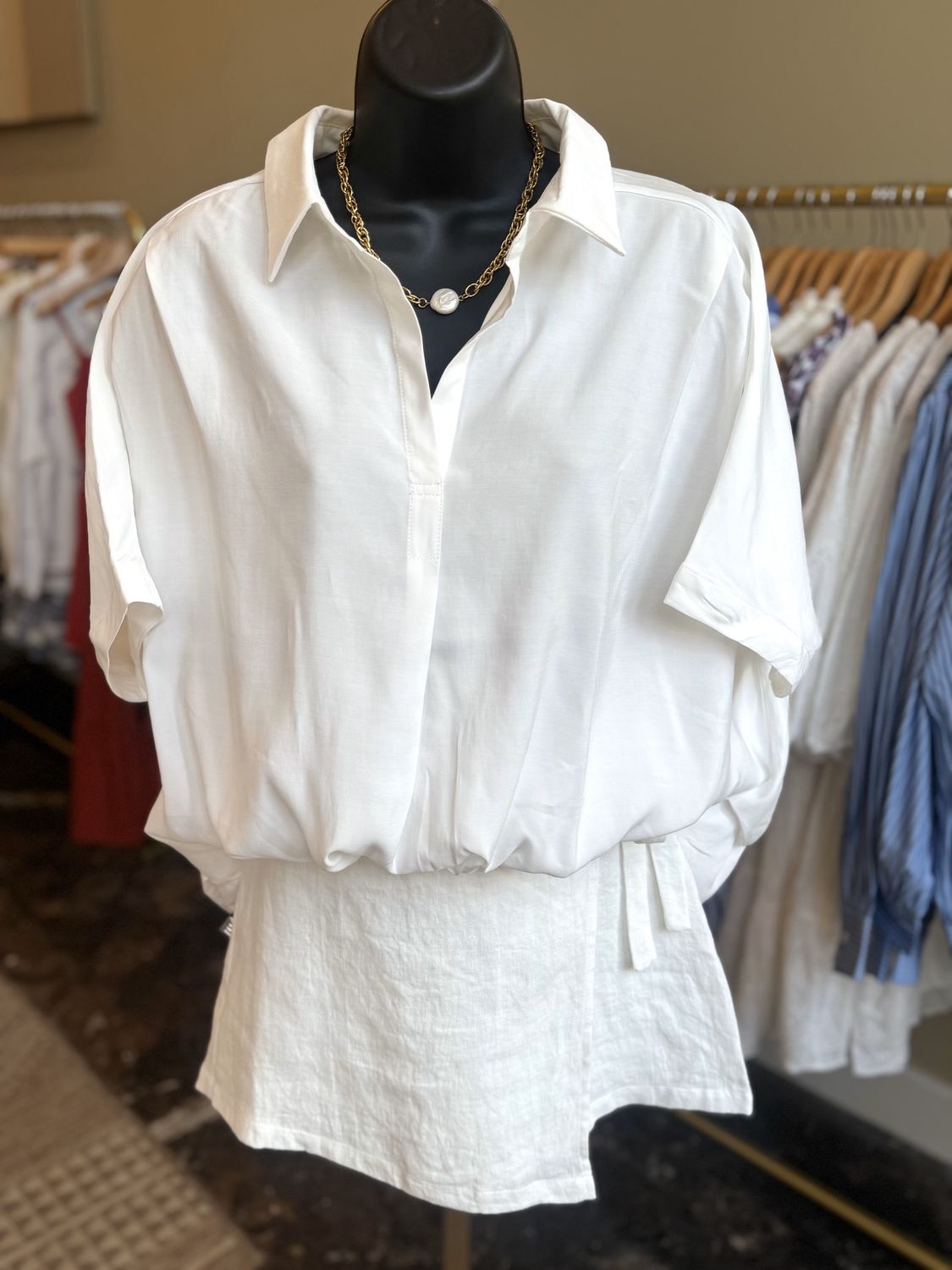 Surplice Blouse