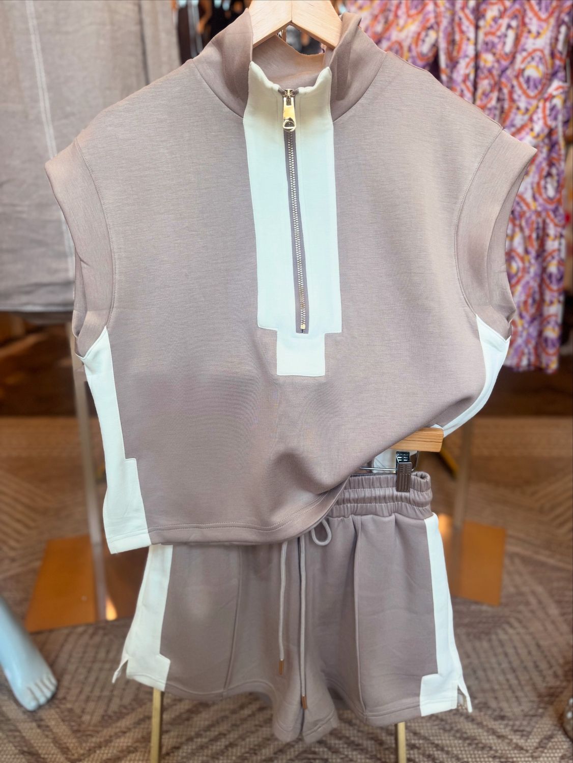 Half Zip Vest