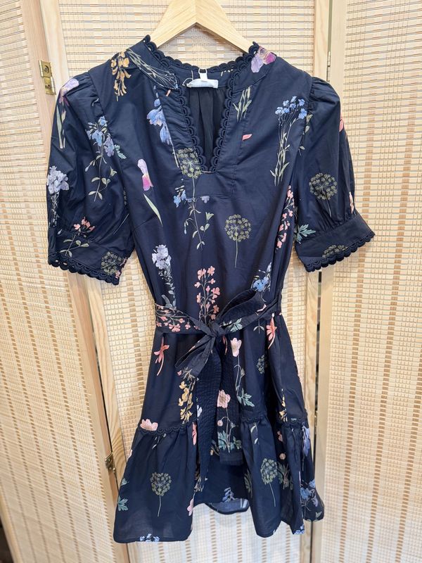 Black Floral Dress